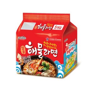 팔도 해물라면 120g 멀티5입 x8개