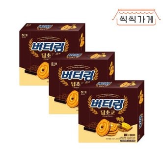 씩씩가게 버터링 딥초코 155g x 3ea