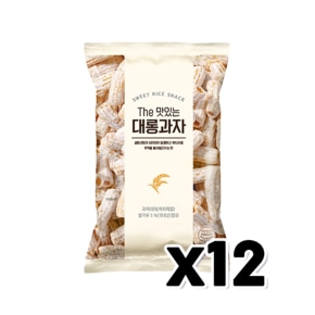 THE더맛있는 대롱과자 봉지스낵 115g x 12개