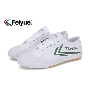 FE LO 1920/WHITE CANVAS W/ GREEN LOGO & CHEVRON/FU100167