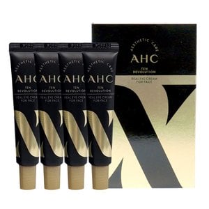 AHC 시즌 10 텐 레볼루션 리얼 아이크림 포 페이스 30ml x 4개입 (1세트)