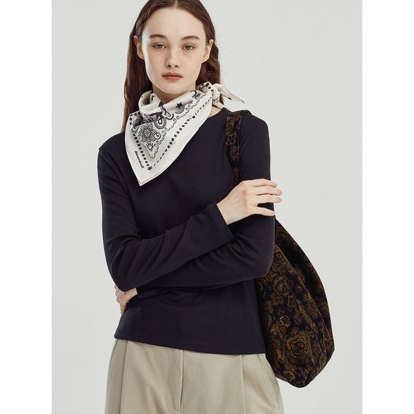 Vintage Floral Corduroy Bag_2 Colors (BLACK, BROWN)