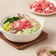 [냉동][호주산] 양지&척롤 샤브샤브 반반팩 (400g)