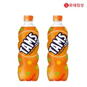 롯데칠성 탐스 제로 오렌지 600ml 20병 탄산음료