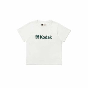 [공식](정상가 : 35,000원) 빅로고 아스킨 레귤러핏 반팔 티셔츠 키즈 WHITE