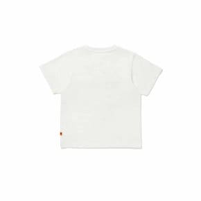 [공식](정상가 : 35,000원) 빅로고 아스킨 레귤러핏 반팔 티셔츠 키즈 WHITE