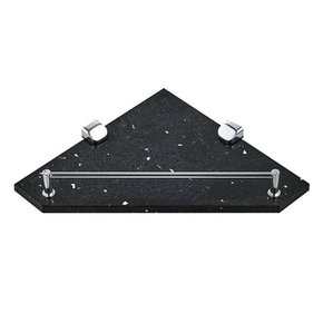 [MENPNQVE_52CW]국산 대리석 오각 코너선반 스텐가이드