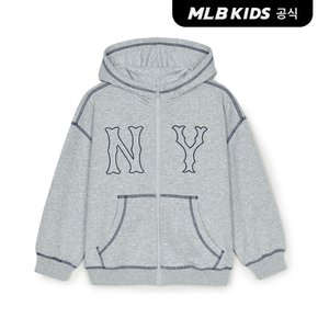 (공식)바시티 스트릿 쿠퍼스 후드집업 NY (L.Melange Grey)7AHDV0151-50MGL