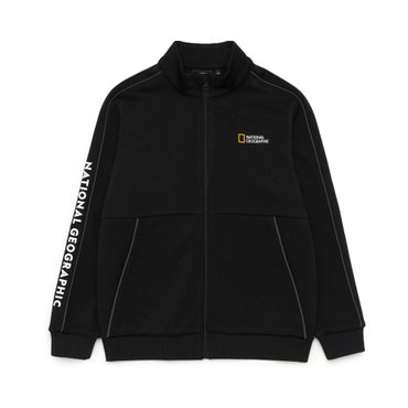 내셔널지오그래픽키즈 에센셜 트레이닝 풀 집업 CARBON BLACK K221UFT210