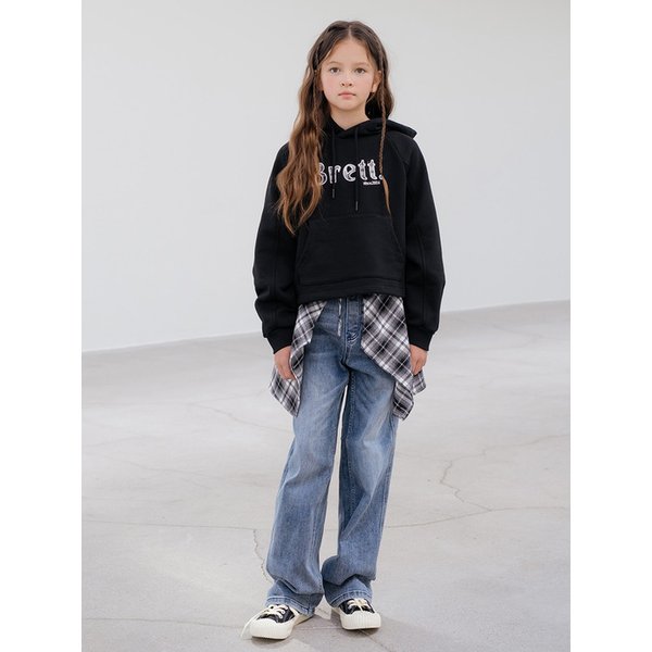 일자핏 데님 팬츠