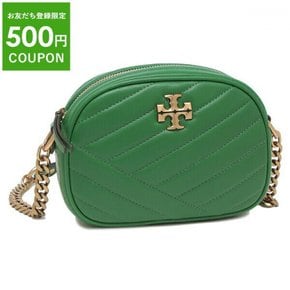 트리 자작 나무 숄더백 키라 카메라 가방 그린 골드 여성 TORY BURCH 90450 300