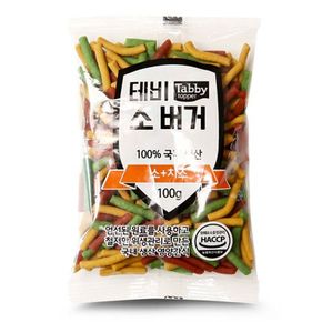 테비 소고기버거소고기+치즈100g