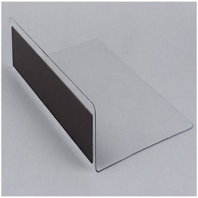 L형 칸막이 자석형 20X12CM 1P  냉장고칸막이 L형투명칸막이 선반칸막이 마트야채칸막이