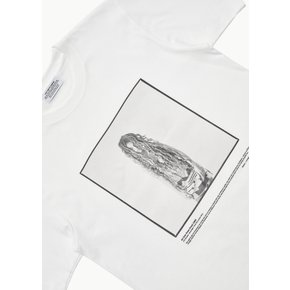 포엣 밋 덥와이즈 24SS ARI ZULU DRESS DREAD PHOTO T-SHIRT IN WHITE