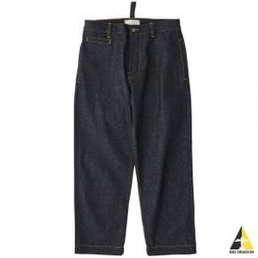 스튜디오 니콜슨 24 BILL SELVEDGE DENIM (102) (Continuity Narrow Leg Pant)