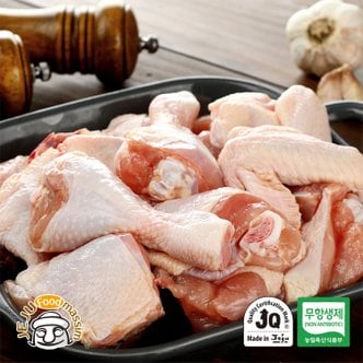 제주푸드마씸 제주 무항생제 닭(냉장) 볶음탕용 1.1kg x 2팩