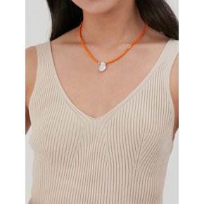 Coral Necklace (Orange)