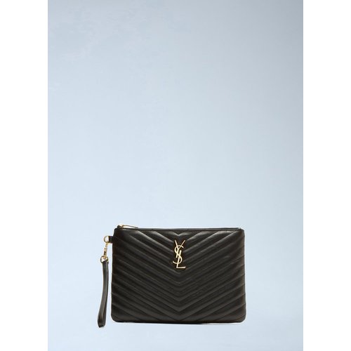[해외배송] 24 F/W 생로랑 모노그램 MATELASSE 파우치 379039 CWU01 1000 B0110815664
