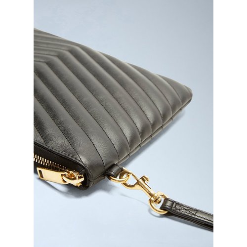 [해외배송] 24 F/W 생로랑 모노그램 MATELASSE 파우치 379039 CWU01 1000 B0110815664