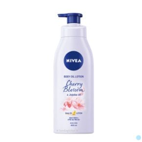 니베아 바디 오일 로션 체리블로썸 호호바오일 400ml