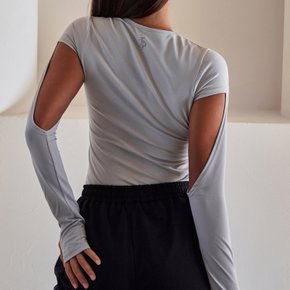 HIGH TENSION OPEN SLEEVE TOP_T216TP121