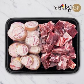 [냉동] 국내산 한우 우족잡뼈 보신용 4kg