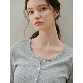 Deli Crop Button Cardigan