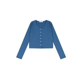 Deli Crop Button Cardigan