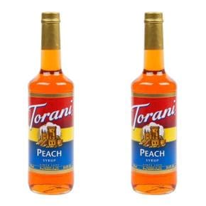 미국직구 Torani 토라니 피치 시럽 750ml 2팩 Peach