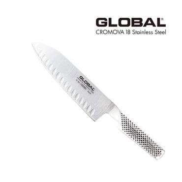 글로벌나이프 산도쿠나이프 딤플 18cm G-80