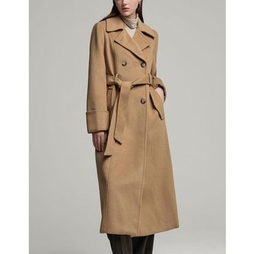 DKNY 울 블렌디드 롱 코트 (DW2E9WCT029G)