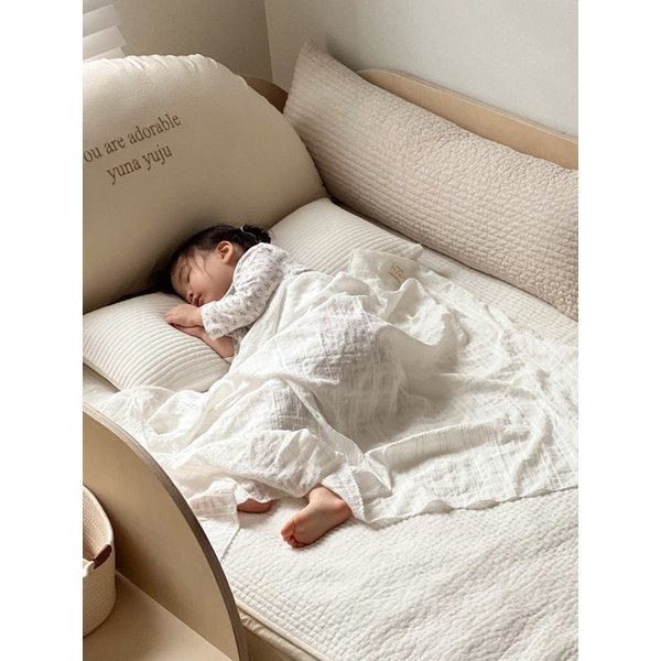 100수 누빔/인견 아기 뒹굴러베개 유아베개