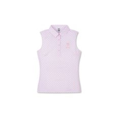 Women WAAC GG Checker Sleeveless_WWTCM24503PIL