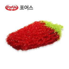 고급 아크릴 수세미 딸기 수세미 다용도 주방