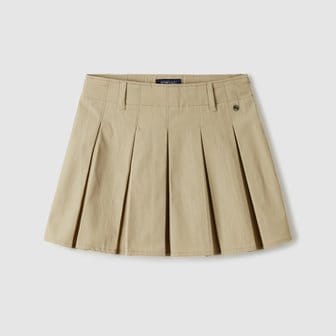 후아유 Cotton Pleats Mini Skirt WHWHE4953F