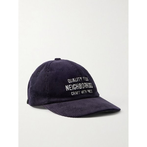 네이버후드 로고 자수 코튼 코듀로이 베이스볼 캡 46376663162915531