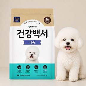 건강백서 비숑 2kg 소포장 루테인 가수분해
