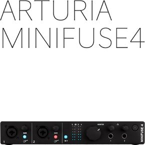 Arturia MiniFuse4 Black 미니퓨즈4 검정색  정식수입품