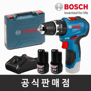 정품/GSB 10.8V-30 충전임팩트드릴드라이버 3.0Ah 배터리2개 세트