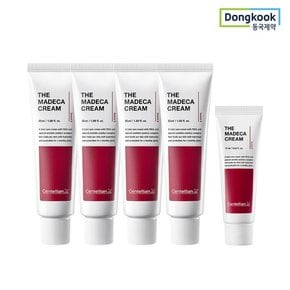 더 마데카크림 50ml 4개+15ml 1개 기미완화 안티에이징 보습 피부 탄력 더마케어 미백 주름개선