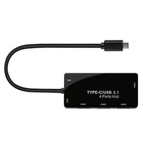 USB3.1 타입C 4포트 무전원 USB허브 NEXT-415TC