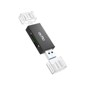 투웨이 USB 3.2 Gen1 C타입 OTG 멀티 카드리더기 OTG-10 TF/SD카드 네비 블랙박스 드론 노트북 스마트폰