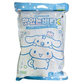 시나모롤 맛있는비타C 1000정+100정 (딸기향.복숭아향)