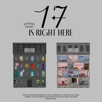 media synnara [CD][랜덤]세븐틴 (Seventeen) - Seventeen Best Album [17 Is Right Here] / Seventeen - Seventeen Best Album [17 Is Right Here]