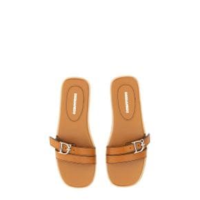 D2 STATEMENT SANDAL Flat shoes FSW0059_129000015089 BUFF