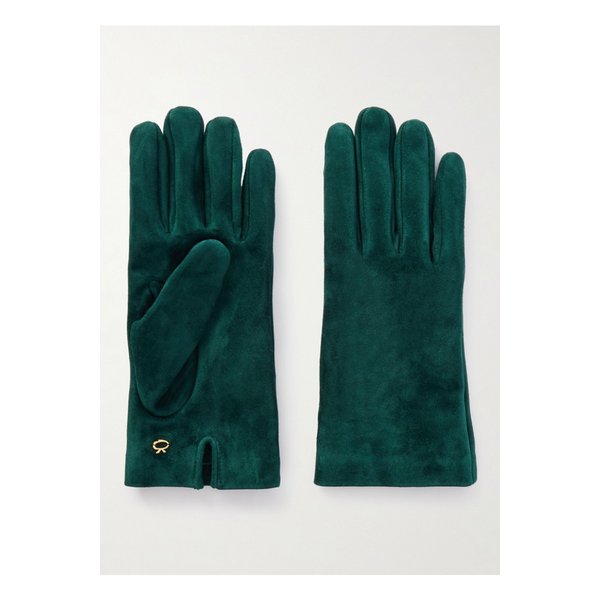 장식 스웨이드 장갑 에메랄드 46376663162901487