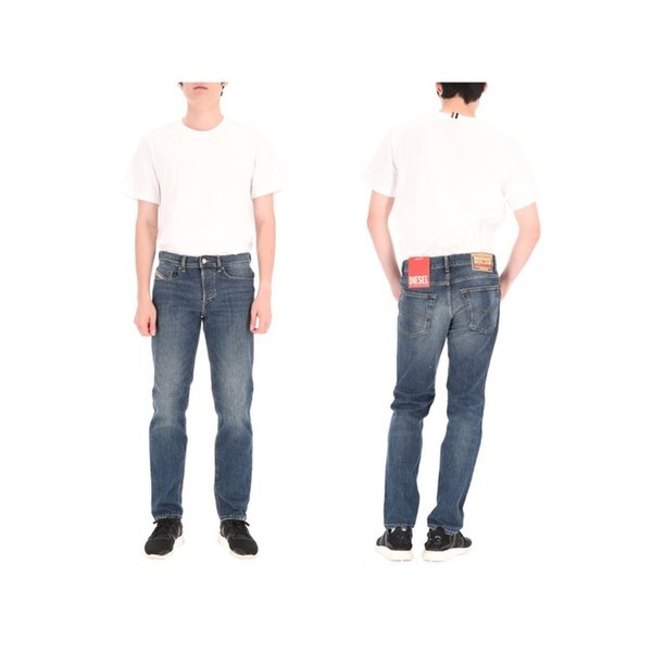레귤러핏 A10229 0DBDU 01 디젤 D-FINITIVE 테이퍼드 데님 진 청바지