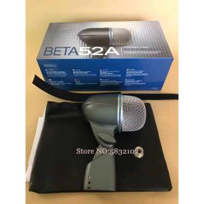 최고 품질 Beta52A 드럼 마이크 악기 킥 드럼 베이스 마이크 BETA52A 마이크 인기 판매 무료 배송