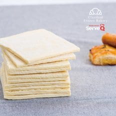 큐원 페이스트리용 사각시트 S 60g 15개입 900g 냉동생지 빵 크로와상 크로플 서브큐 삼양사
