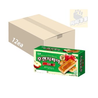 씩씩가게 후렌치파이 사과 192g x 12ea 한박스